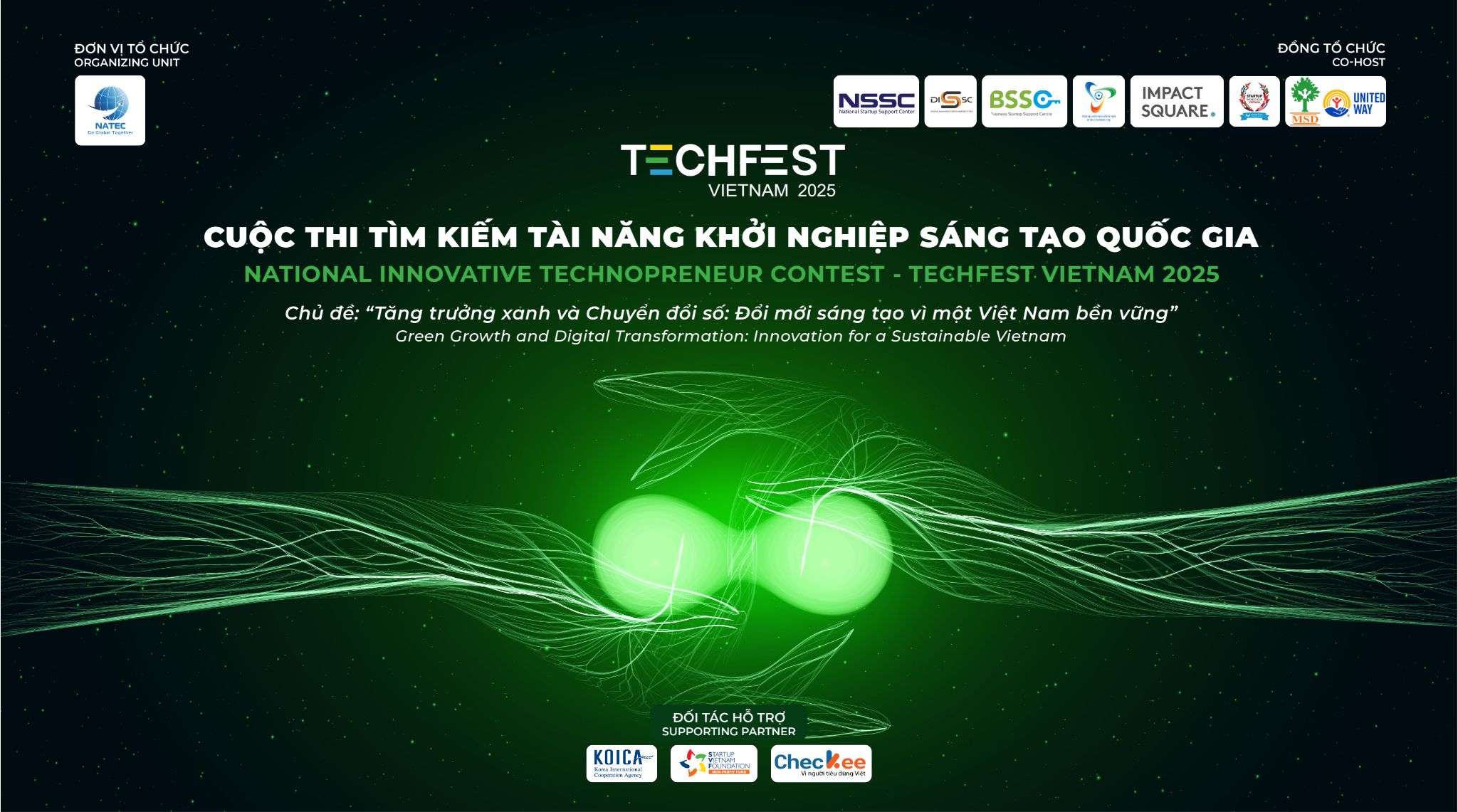 CUỘC THI TÌM KIẾM TÀI NĂNG KHỞI NGHIỆP ĐỐI MỚI SÁNG TẠO QUỐC GIA - TECHFEST VIỆT NAM 2025