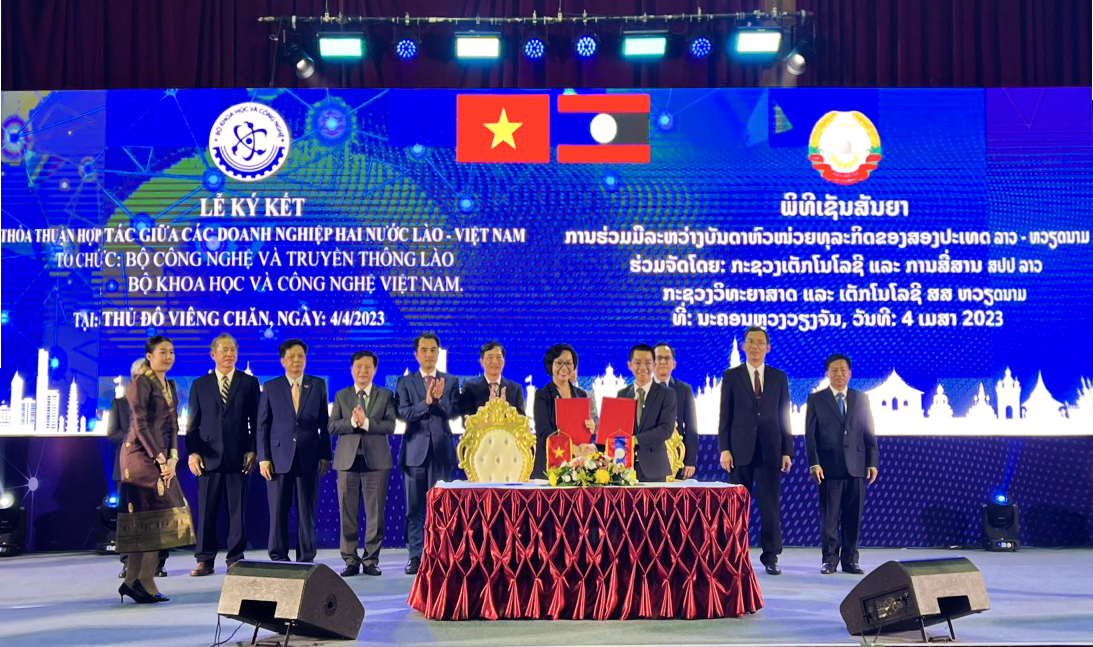 Diễn đàn Kết nối công nghệ, khởi nghiệp và đổi mới sáng tạo Lào - Việt Nam