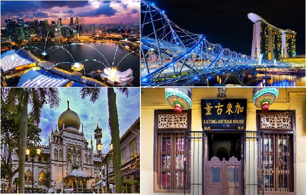 Singapore thành phố thông minh hiện đại nhưng vẫn giữ lại những sản phẩm của những kiến trúc cổ