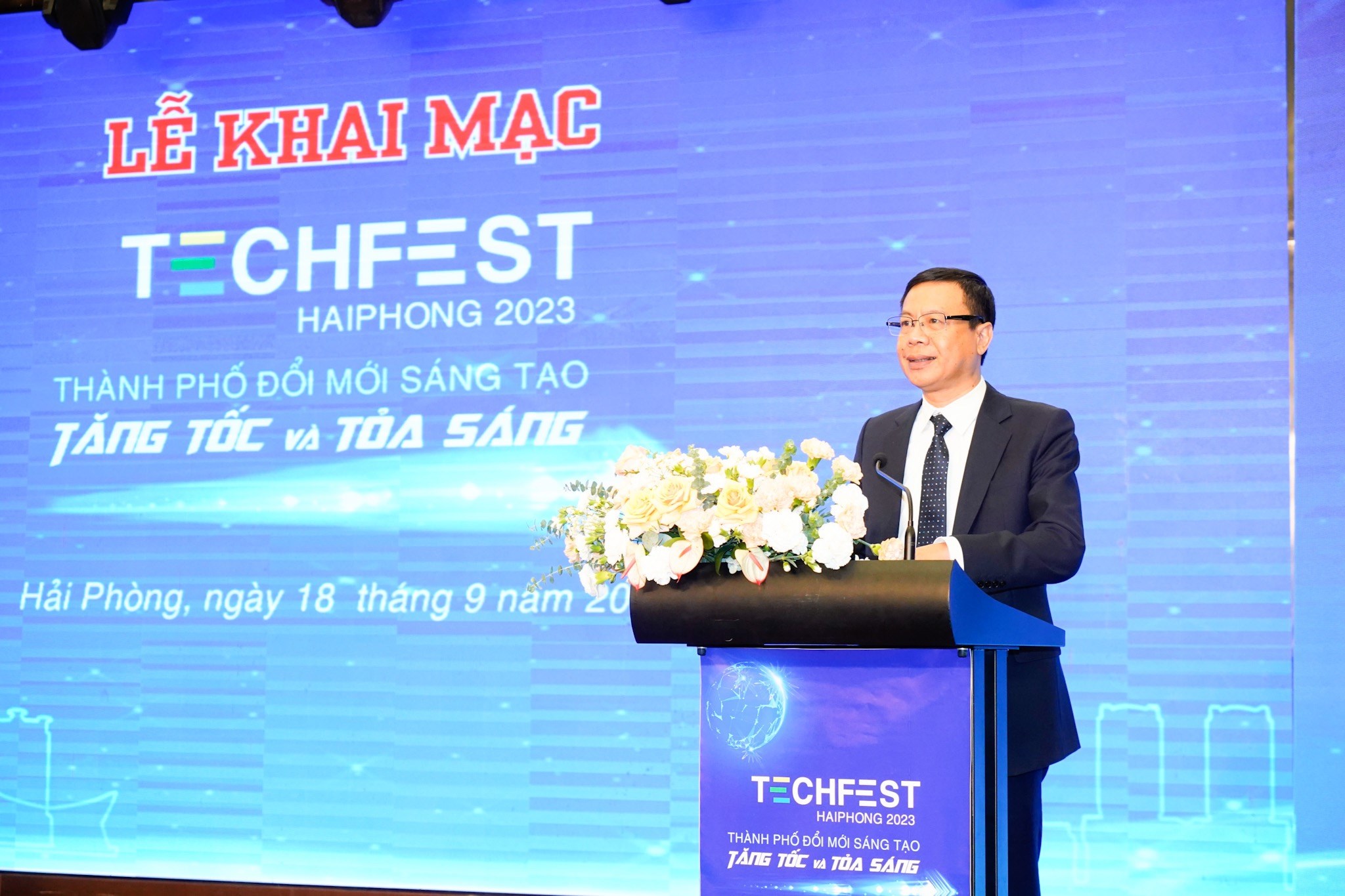 Khai mạc Techfest Hải Phòng 2023: “Hải Phòng – Thành phố đổi mới sáng tạo – Tăng tốc và tỏa sáng”