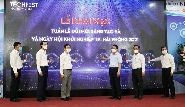 HẢI PHÒNG: KHAI MẠC TUẦN LỄ ĐỔI MỚI SÁNG TẠO VÀ NGÀY HỘI KHỞI NGHIỆP THÀNH PHỐ- TECHFEST HAIPHONG 2021