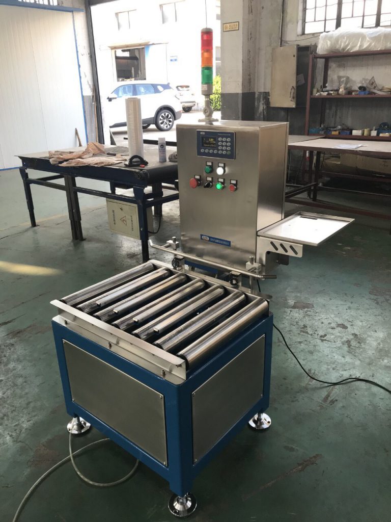 Cân kiểm tra trọng lượng dạng con lăn, cân con điện tử con lăn (checkweigher)
