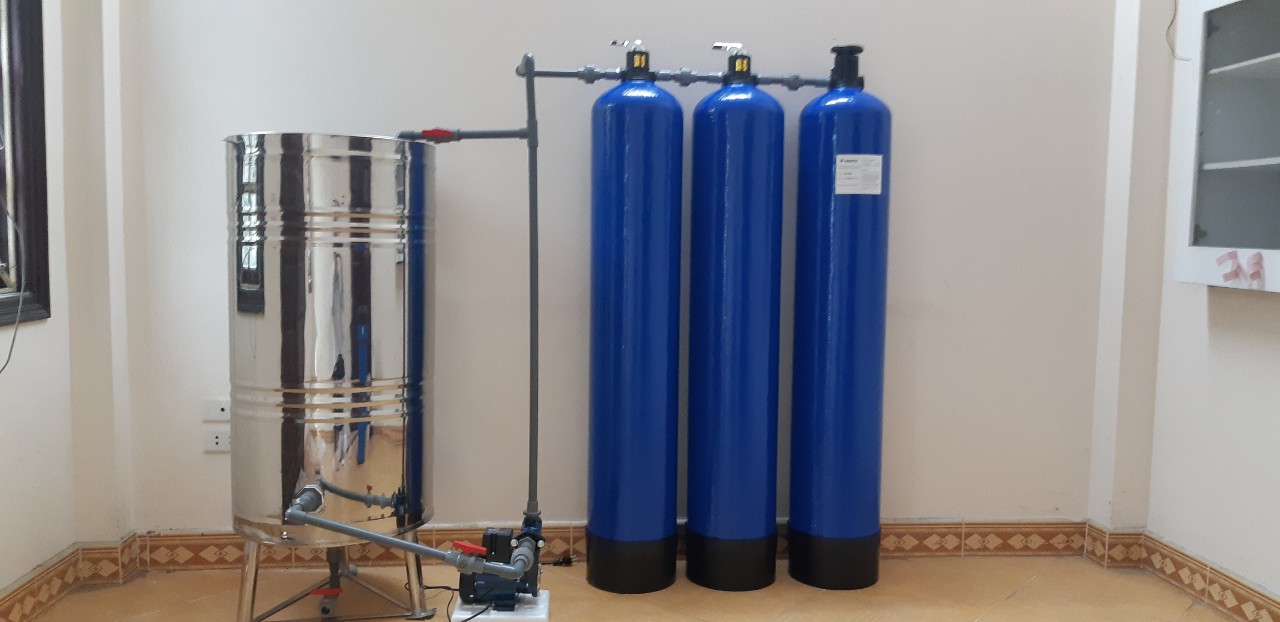 Thiết bị lọc nước giếng khoan gia đ&igrave;nh