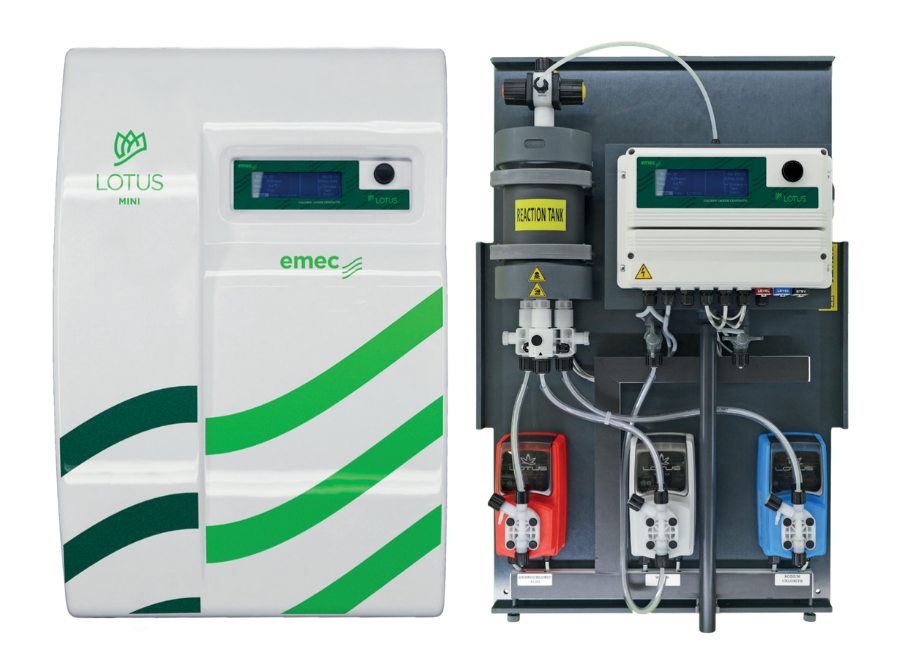 H&ecirc;̣ Th&ocirc;́ng Khử Trùng Bằng Chlorine Dioxide (ClO2) - LOTUS MINI