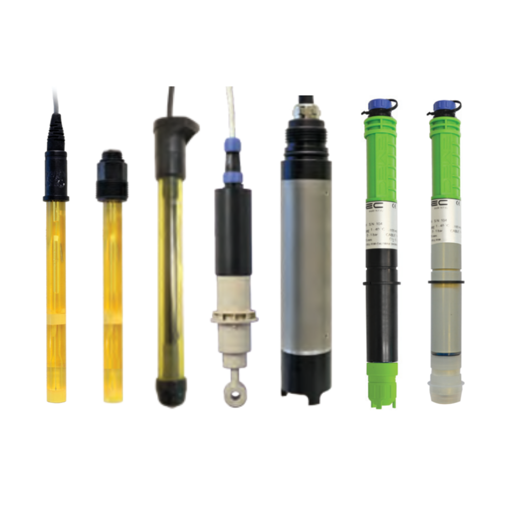 Cảm Bi&ecirc;́n Đo pH, ORP, Clo, Conductivity,...Emec/Italy