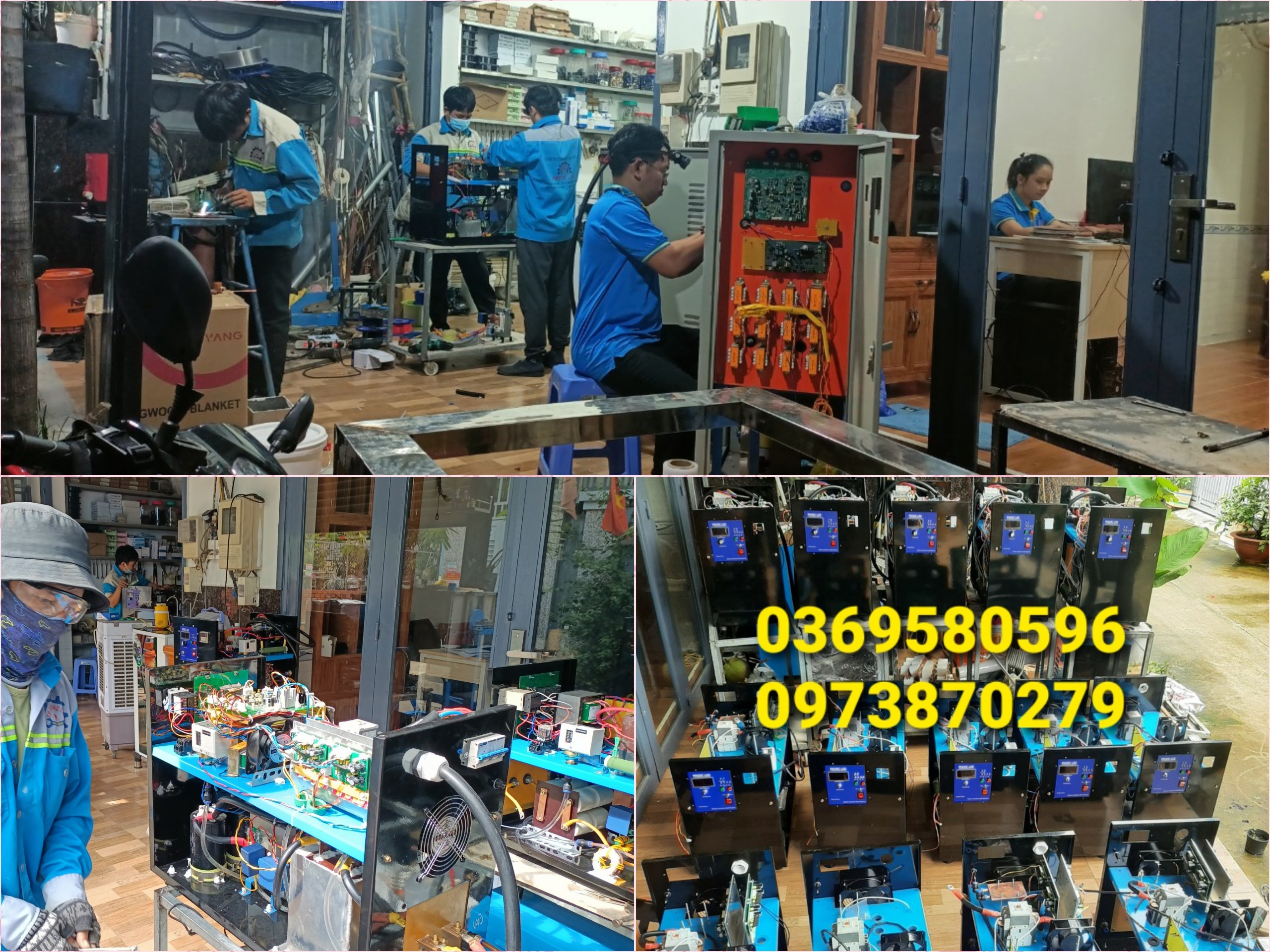 Máy nung cao tần 60kva Phước Lộc