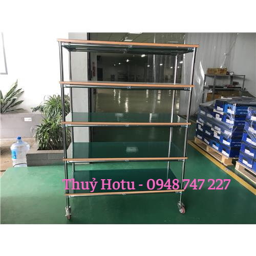 Giải pháp cho giá kệ, xe đẩy hàng Hotu Việt Nam