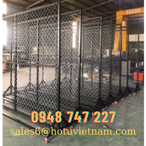 Lưới thép hàng rào di động - Lưới thép hàng rào bảo vệ - Lưới thép khu công nghiệp