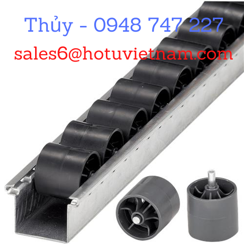 Thanh truyền con lăn nhựa 40, 60 (Roller) 4m/1 thanh, thanh truyền con lăn Asado – Hàn Quốc