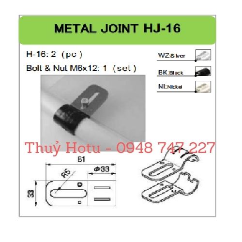 Khớp nối Hàn Quốc HJ. Thông tin sản phẩm khớp nối HJ Series