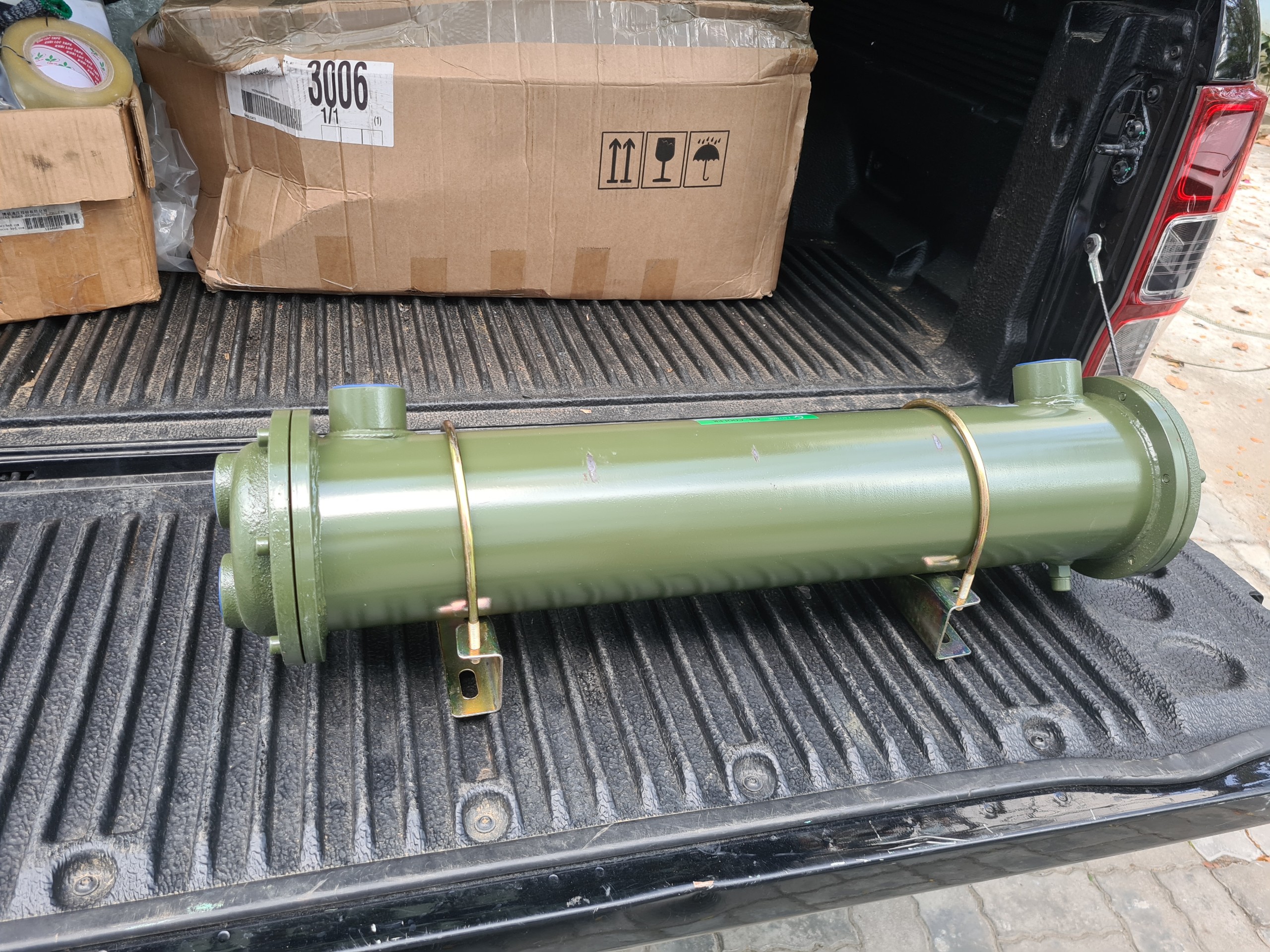 Bộ giải nhiệt dầu, Làm Mát Dầu thủy lực