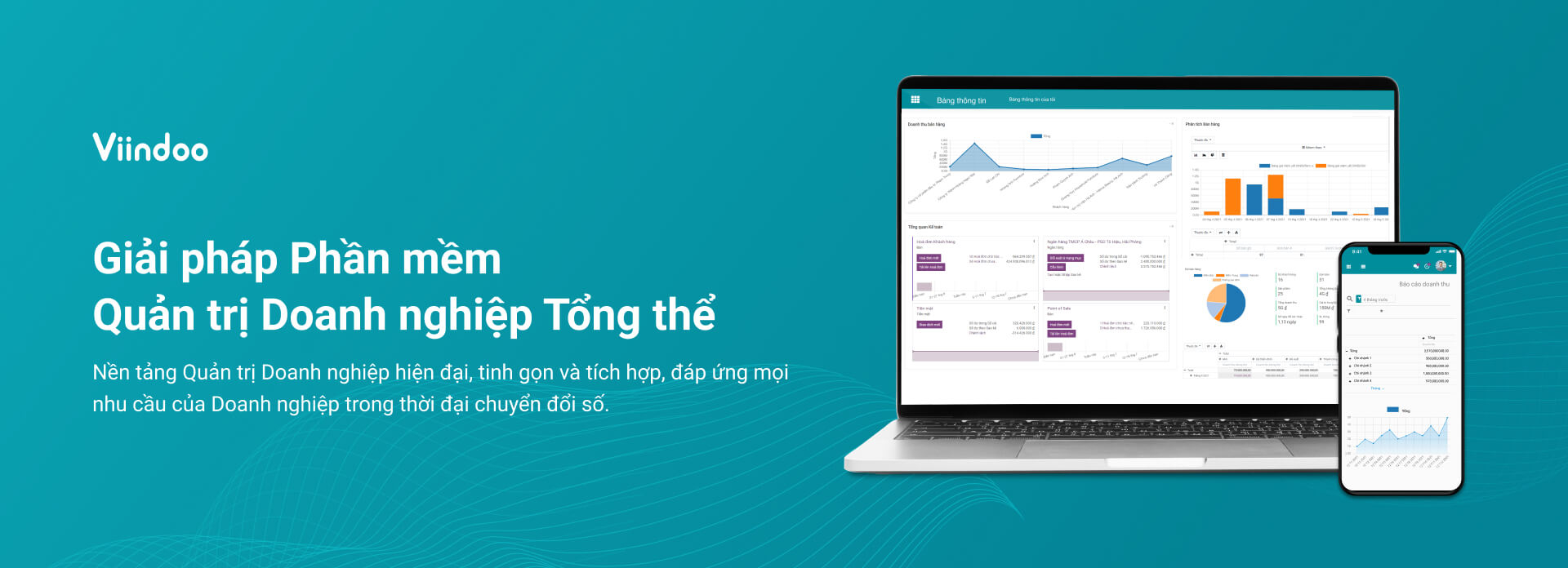 Giải pháp phần mềm quản trị doanh nghiệp tổng thể Viindoo