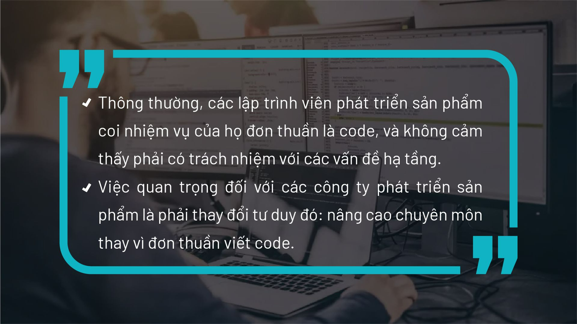 Thay đổi hướng tiếp cận với công nghệ của doanh nghiệp