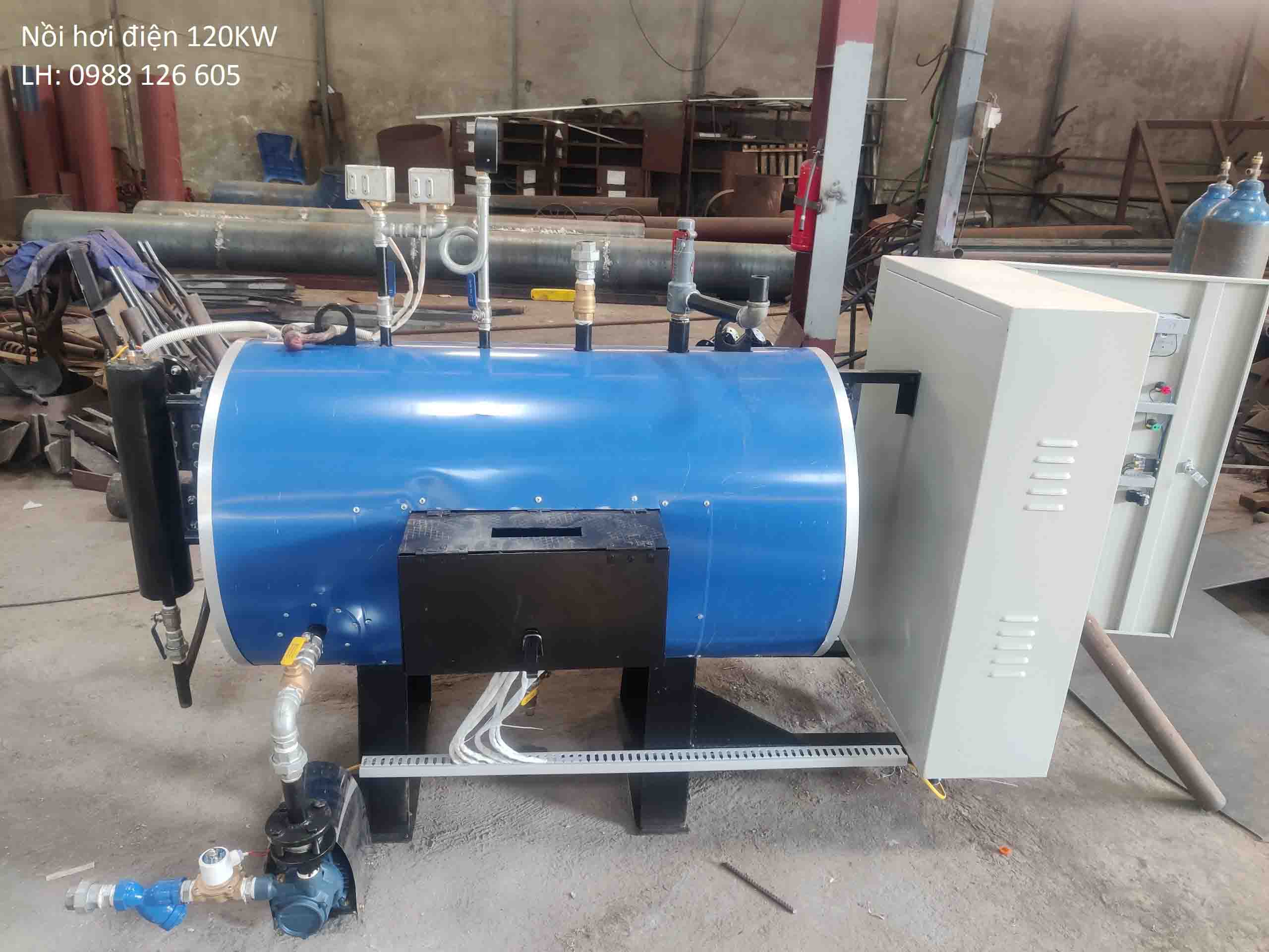 Nồi hơi điện 120KW