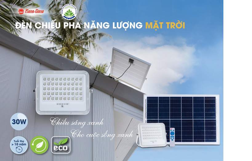 Đ&Egrave;N CHIẾU PHA NLMT 30W