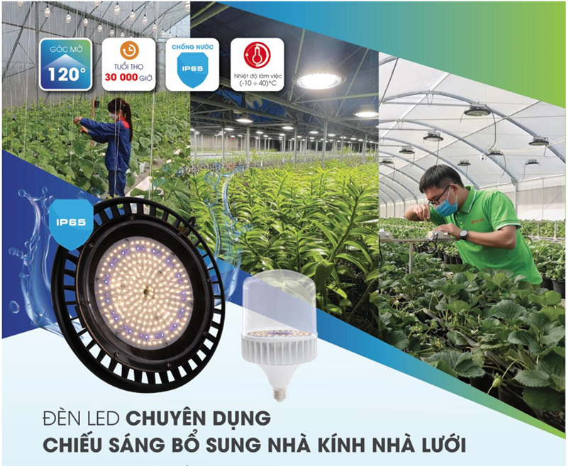 Đ&egrave;n LED chuy&ecirc;n dụng nh&agrave; k&iacute;nh nh&agrave; m&agrave;ng