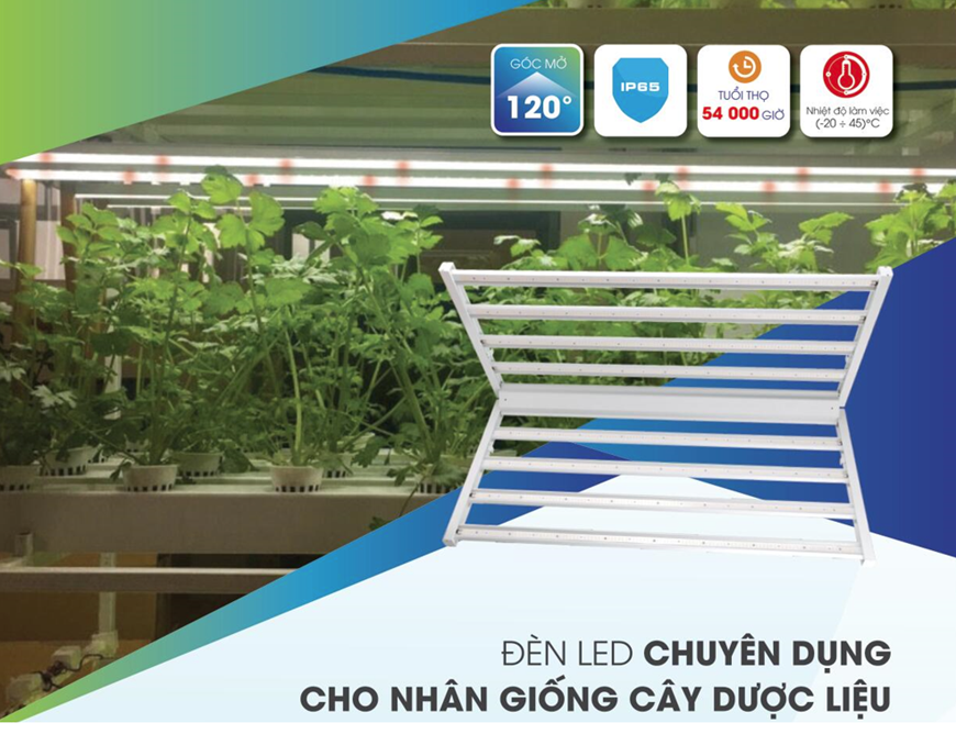 Đ&egrave;n LED chuy&ecirc;n dụng cho nh&acirc;n giống c&acirc;y dược liệu