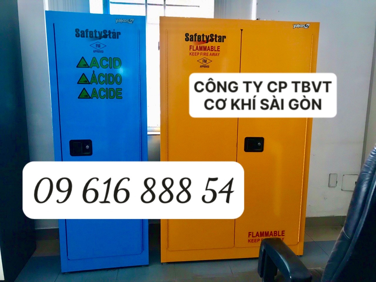 Tủ chứa hóa chất chống cháy 1 cửa Model: LV-FM83