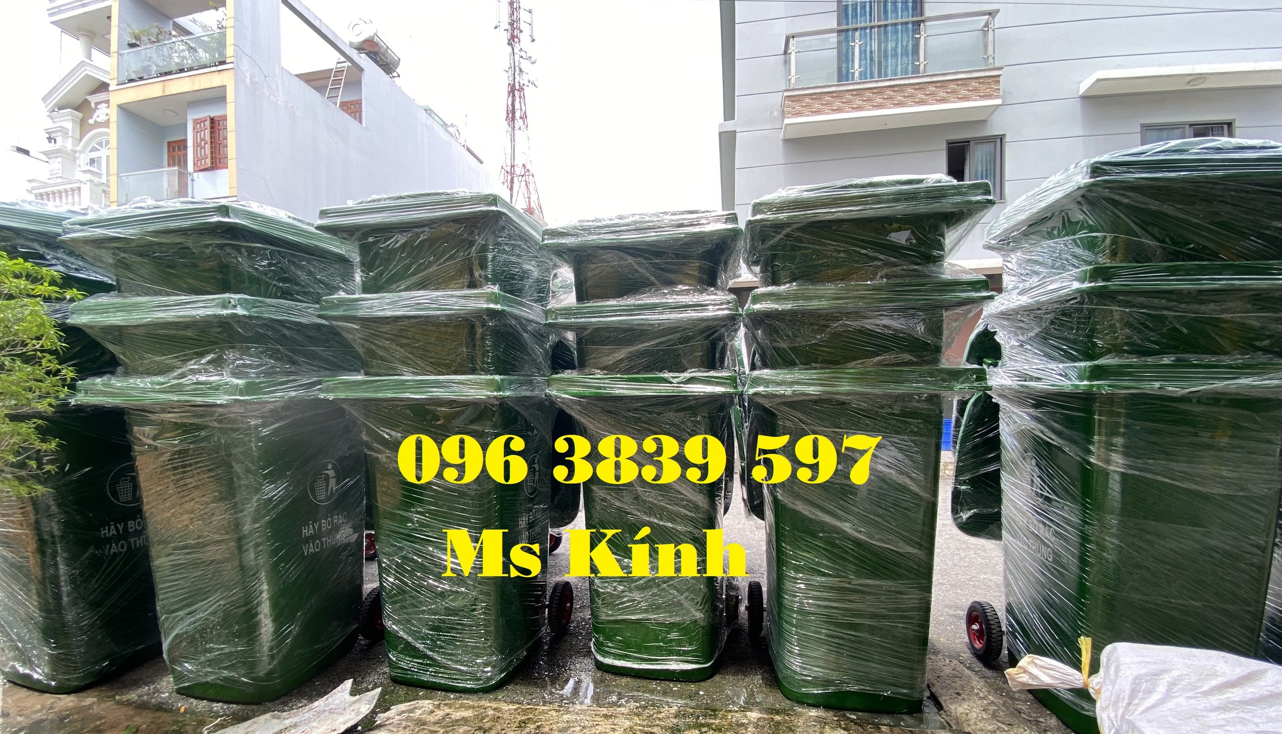 Gia công thùng rác nhựa composite 240 lít