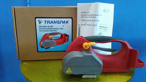 M&aacute;y đ&oacute;ng đai nhựa d&ugrave;ng pin Transpak H45L