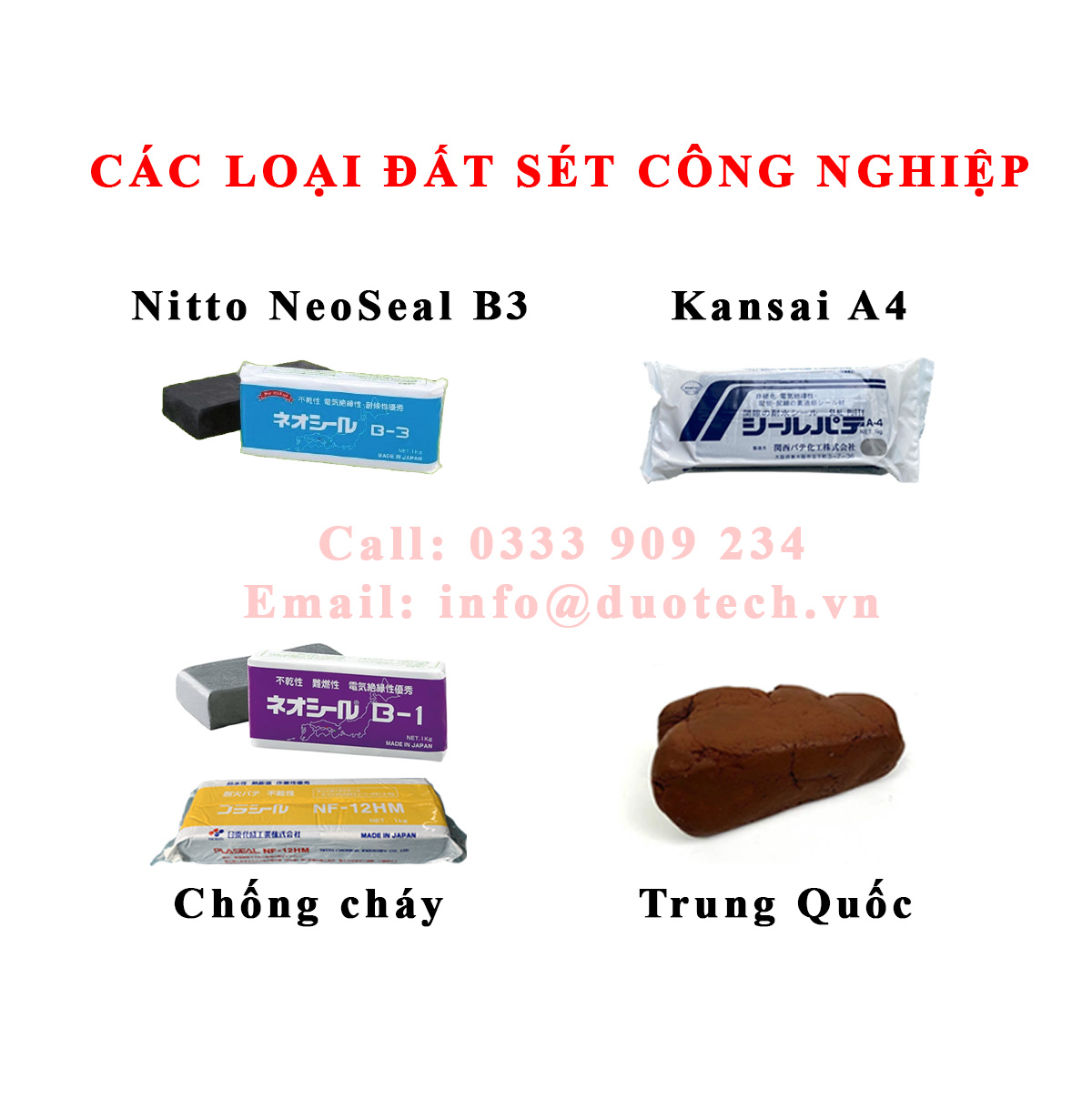 Đất sét công nghiệp Nhật Bản KANSAI A4  NITTO NEOSEAL B-3 B-1 Trung Quốc DR-A3-CD02 keo chít mạch bịt trám trít khe hở tủ điện solar chống chuột bọ côn trùng
