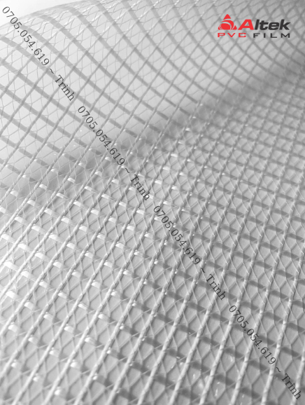 M&agrave;n nhựa pvc lưới 5mm sợi định h&igrave;nh