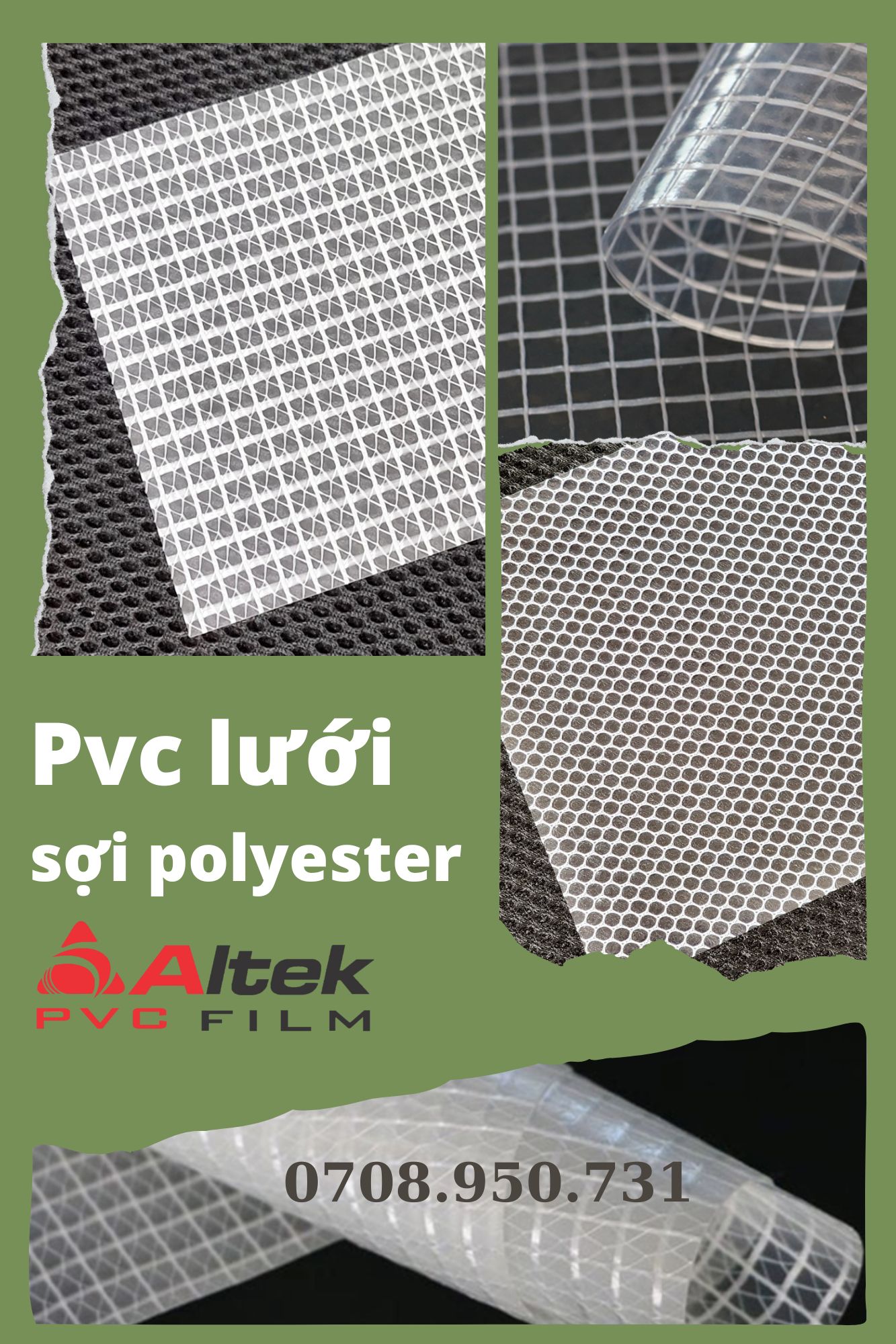 M&agrave;ng nhựa lưới sợi polyester