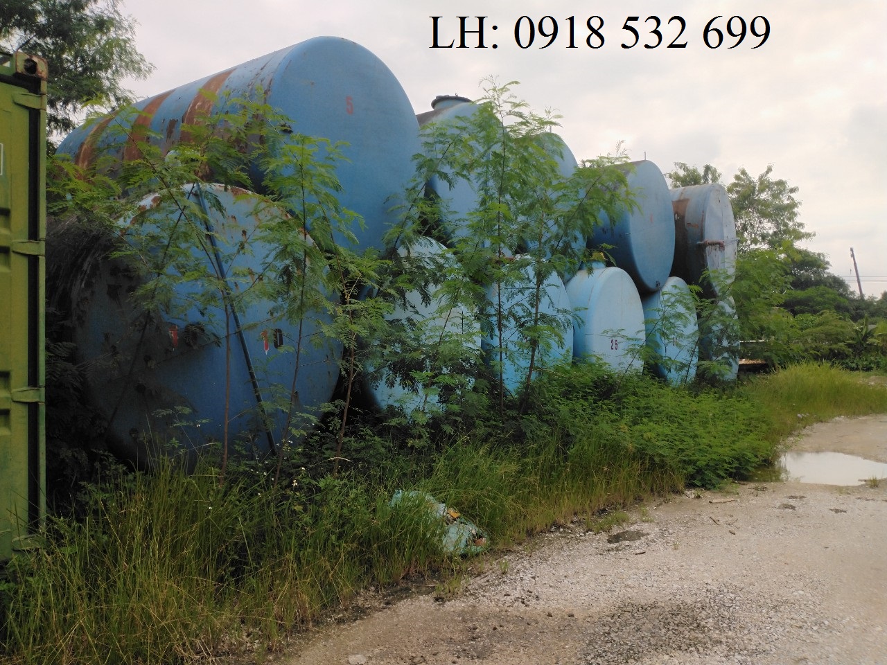 Bán bồn chứa xăng dầu cũ - 0918532699