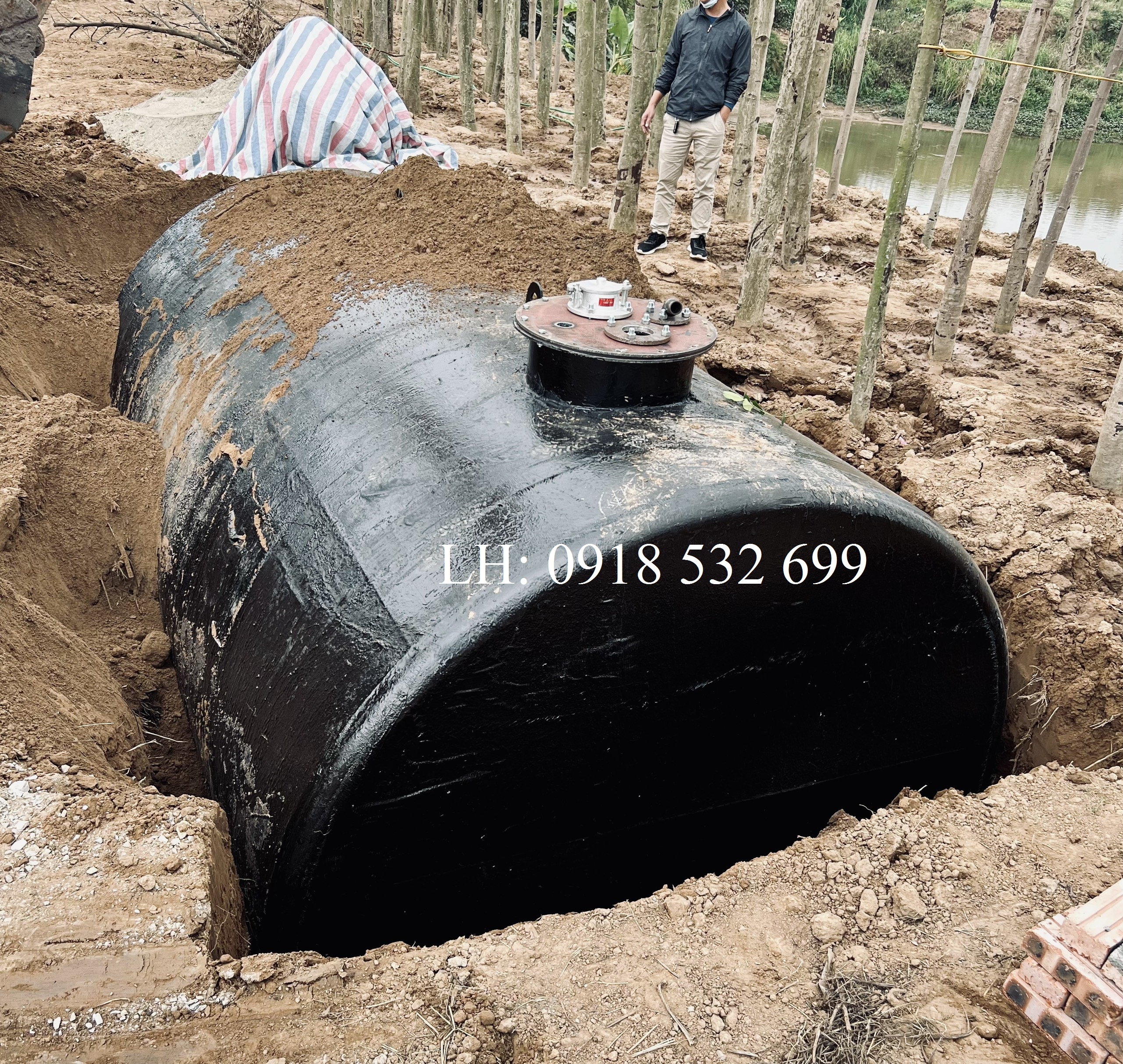 Bồn chứa dầu diesel 30m3 - 0918532699