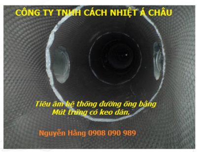 TẤM CAO SU CHỐNG CHÁY TIÊU ÂM ỐNG GIÓ