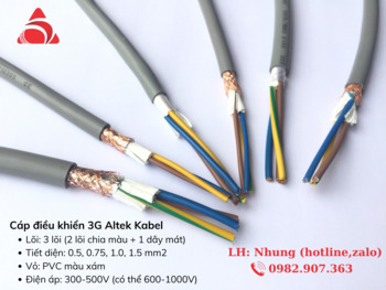C&aacute;p điều khiển 3G CT-500/SH-500 Altek Kabel