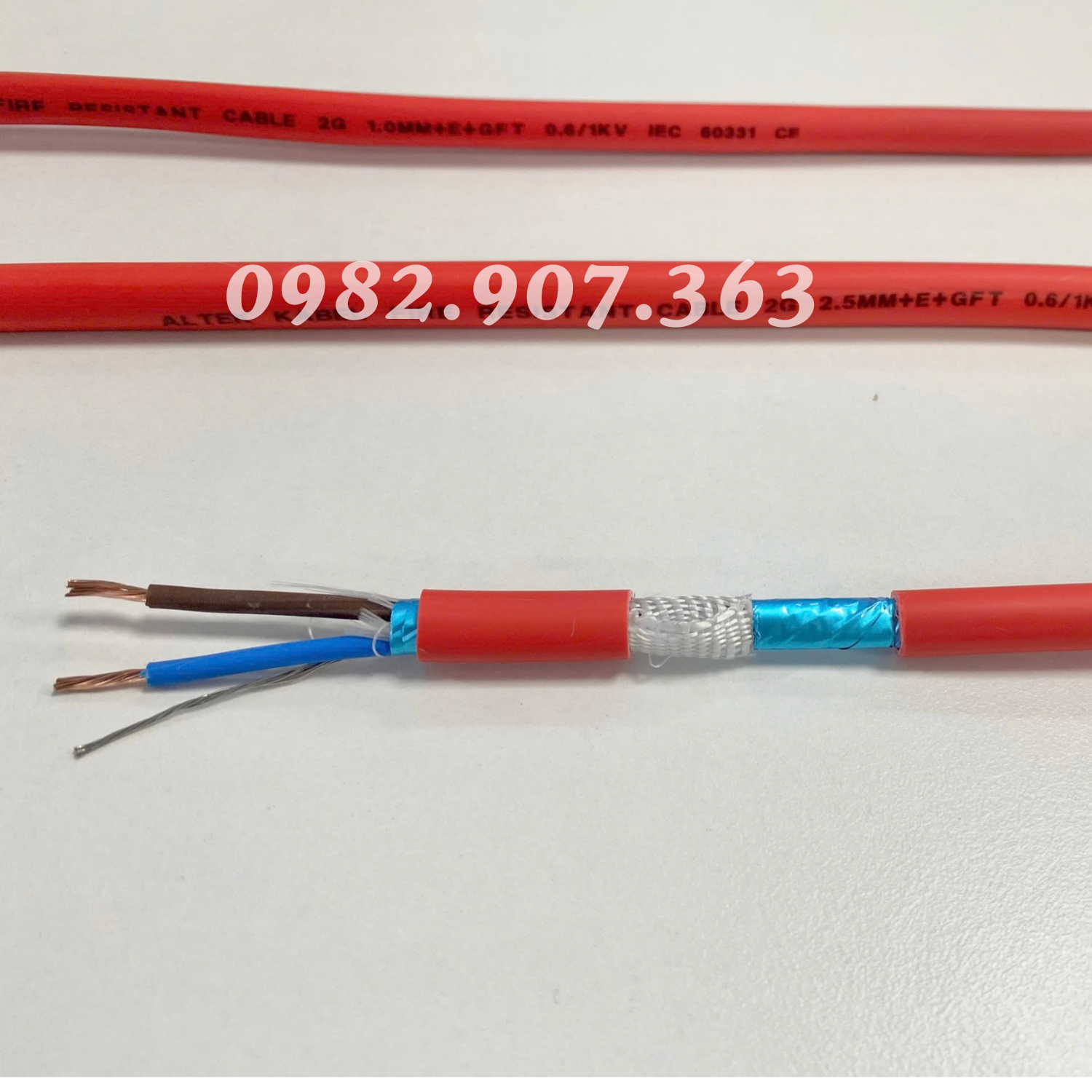 Cáp chống cháy 0.75mm² GFT Altek Kabel – Giải pháp an toàn cho hệ thống báo cháy