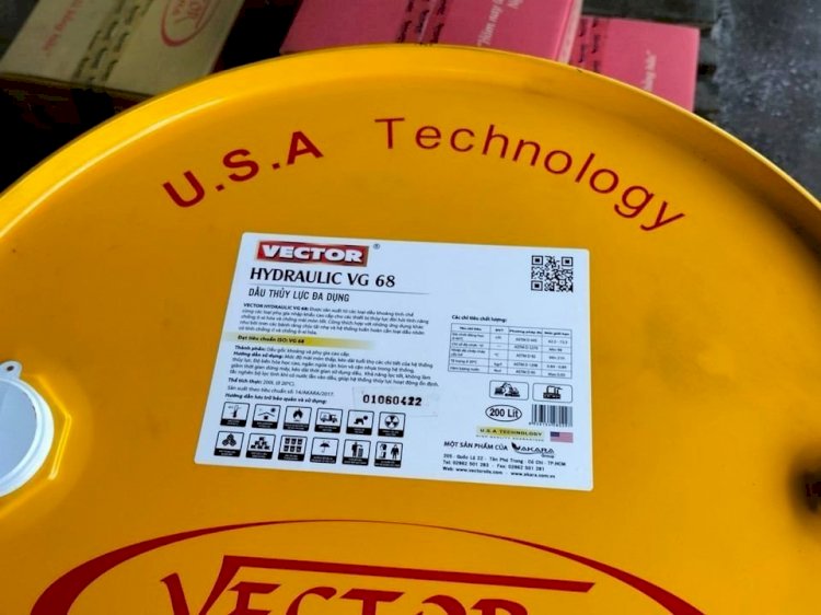 DẦU THỦY LỰC VECTOR HYDRAULIC ISO AW 68 (200L)