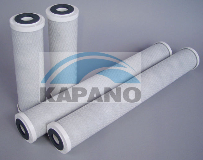 Lõi lọc than hoạt tính khối đặc Kapano