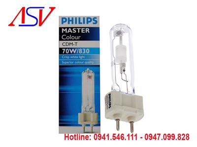 Bóng đèn cao áp Metal Halide Philips 70W/830 chân cắm