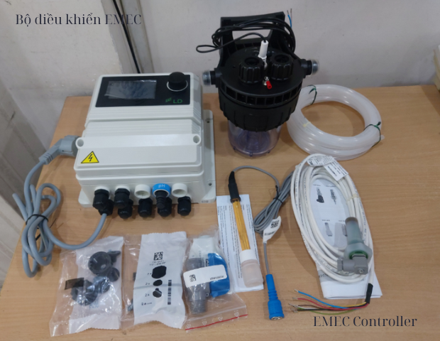 Bộ điều khiển EMEC Italy model LD MULTIFUNTION giám sát pH và CONDUCTIVITY