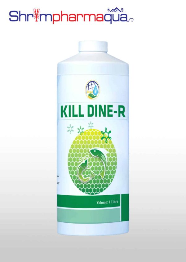 KILL DINE-R – Tiêu diệt vi khuẩn, ngăn ngừa phát sáng, phân trắng, đốm đen trên tôm