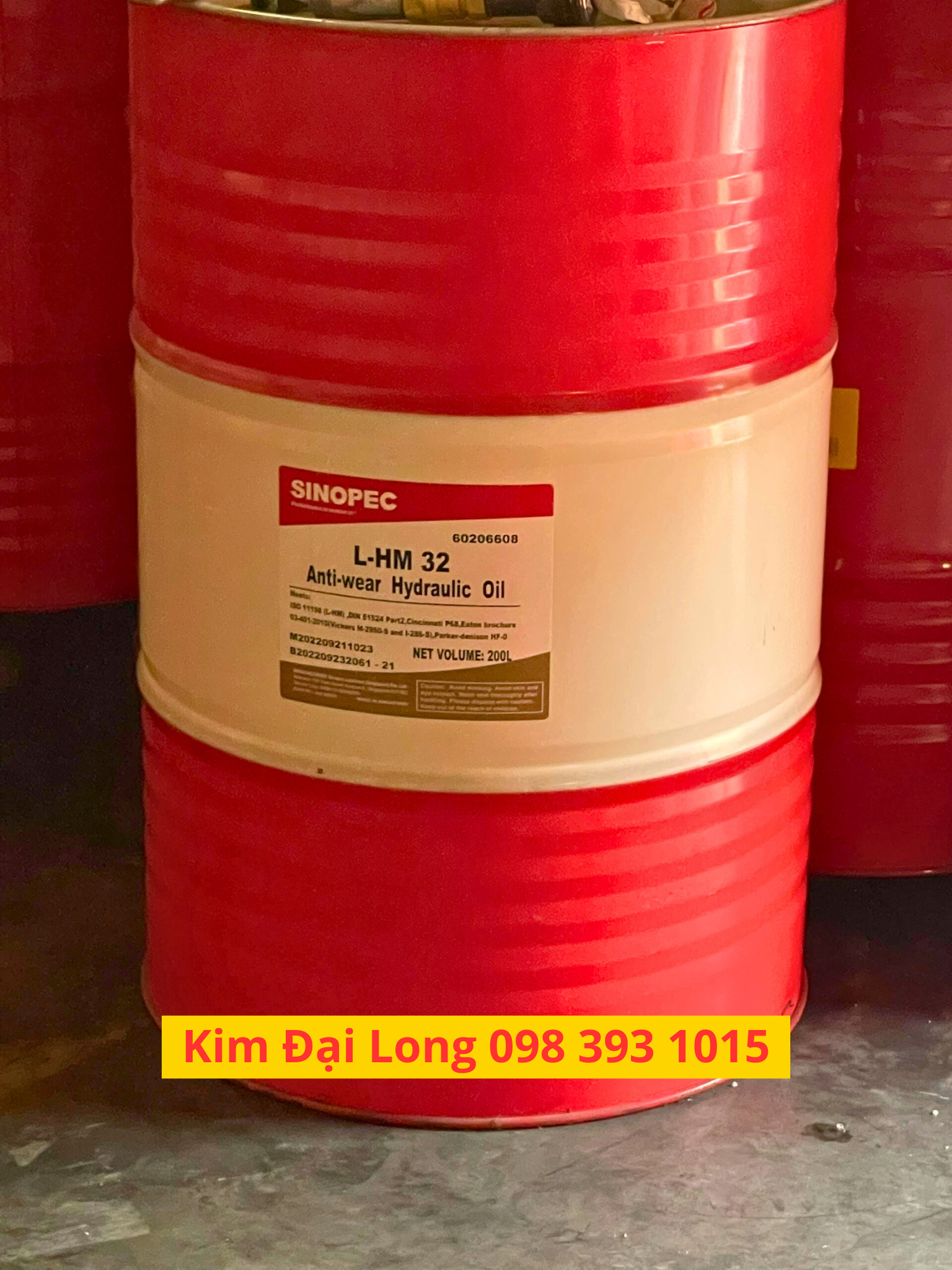 Dầu thủy lực Sinopec L-HM 32/46/68