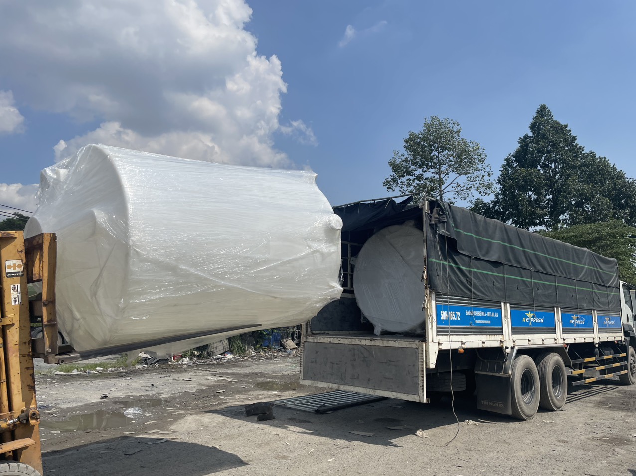 Bồn nhựa PE, HDPE Tema Pakco Loại 2000 lít đến 10.000 lít – CEN2K0B / CEN4K0A / CEN6K0A / CEN10K0A