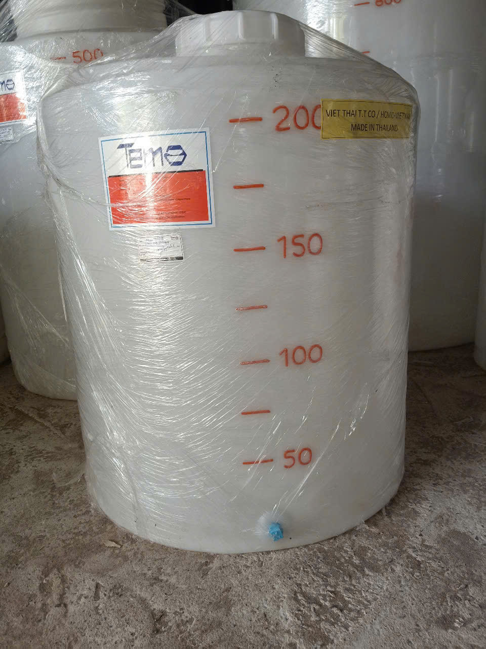 Bồn nhựa Tema Pakco từ 50L đến 2000L - CEN050B/CEN100B/CEN200B