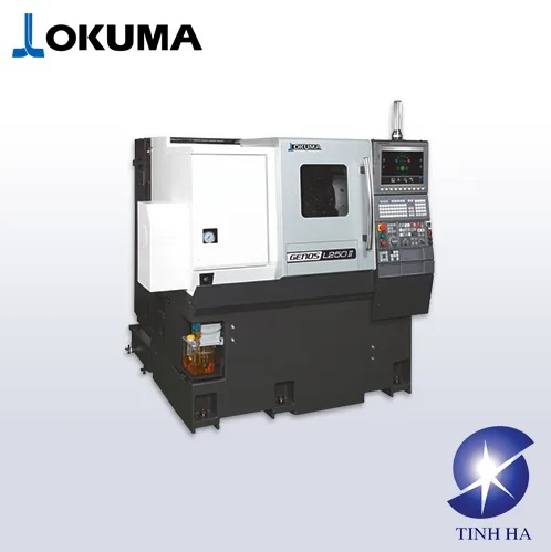 M&aacute;y tiện CNC 1 b&agrave;n trượt OKUMA GENOS LⅡ series