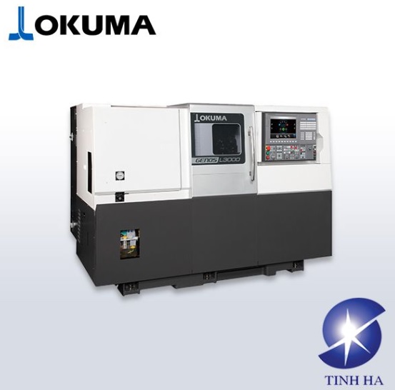 M&aacute;y tiện CNC 1 b&agrave;n trượt OKUMA GENOS L2000/L3000