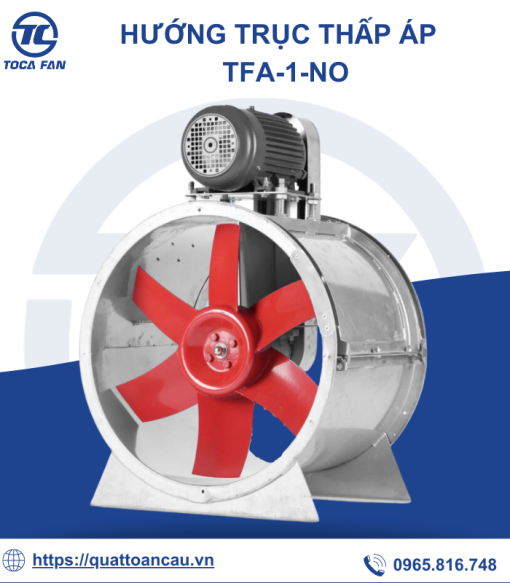 Quạt hướng trục thấp áp TFA-1-NoD