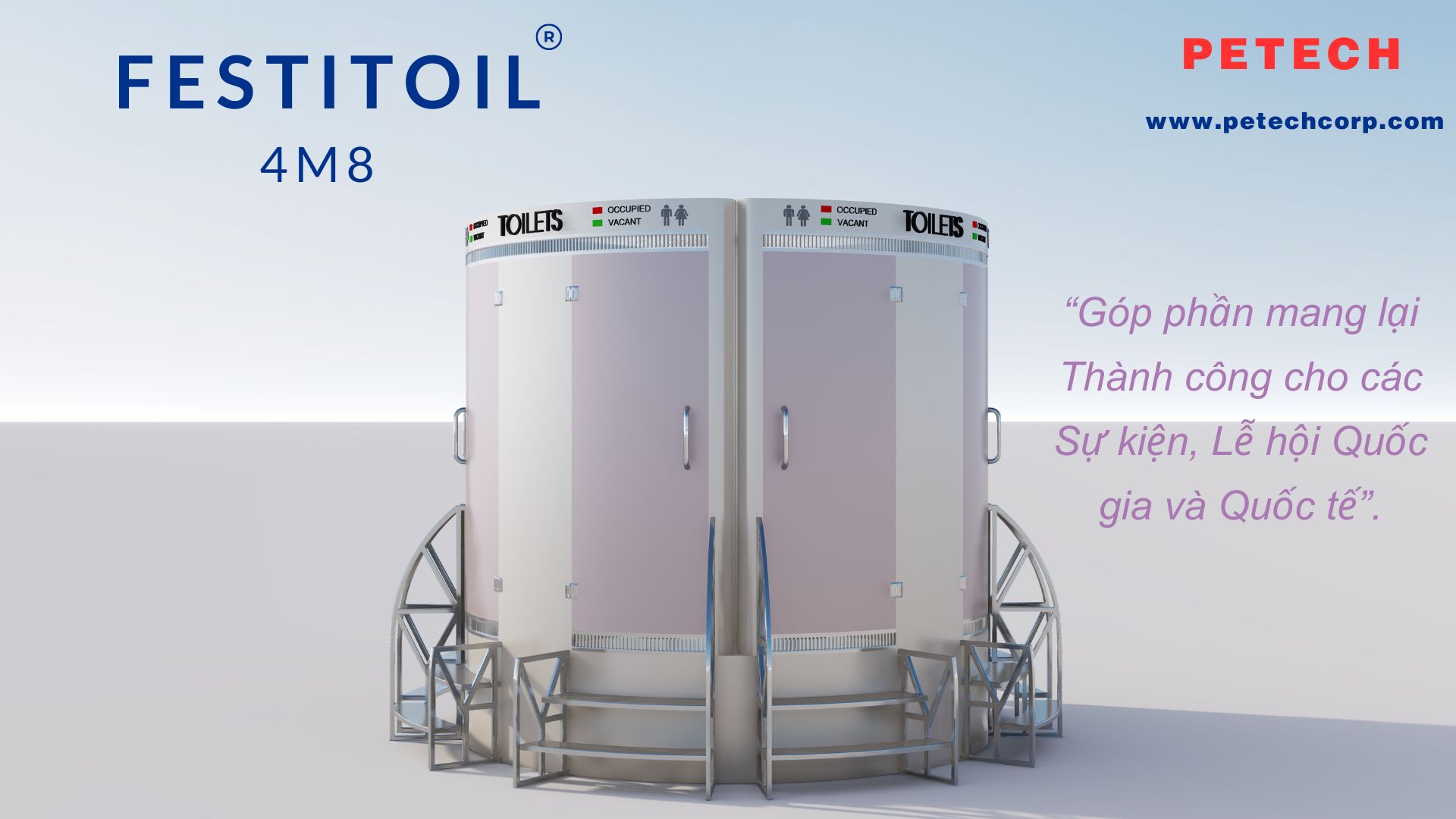 Toilet lễ hội- FestiToil 4M8