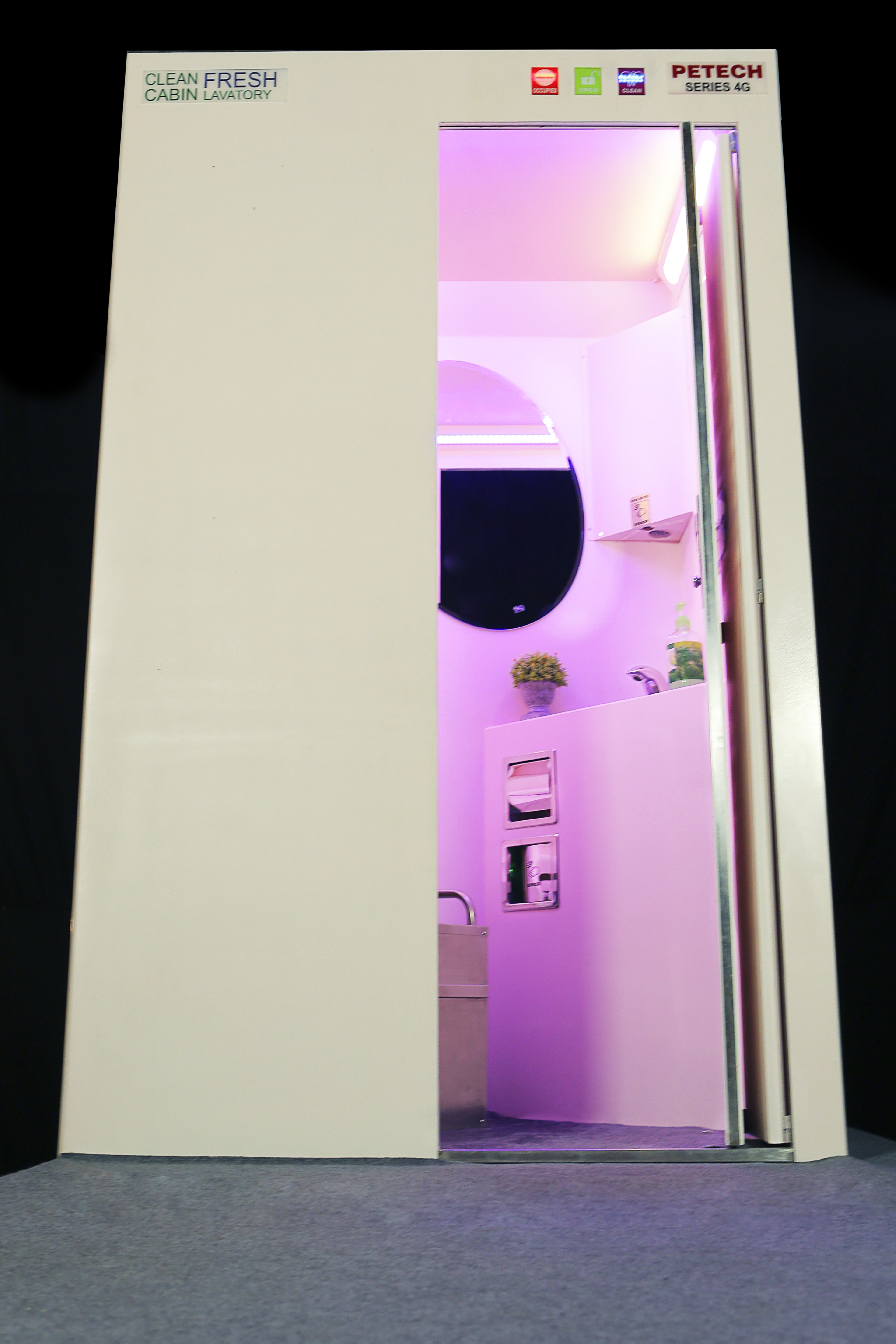 Touchless toilet on-board 4th Generation (4GN)