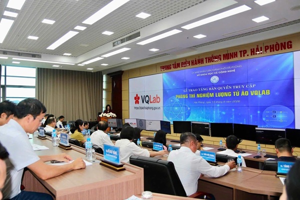 HẢI PHÒNG BÀN GIAO QUYỀN TRUY CẬP VQLAB CHO 4 CƠ SỞ ĐÀO TẠO ĐẠI HỌC