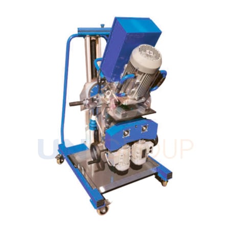 M&aacute;y v&aacute;t th&eacute;p tấm 2 mặt v&aacute;t TAG HS 50 độ d&agrave;y tấm 80 mm