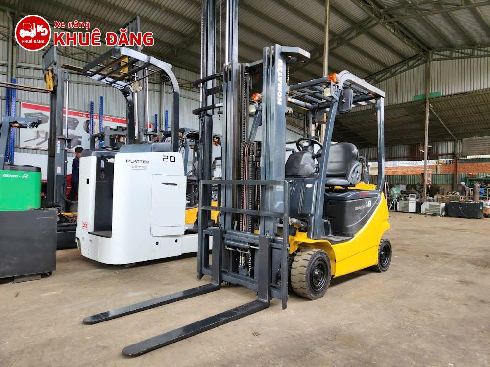Xe nâng điện 1.8 tấn, 3 Ty 3 Lao, Dịch Giá, Nâng Cao 4.5m