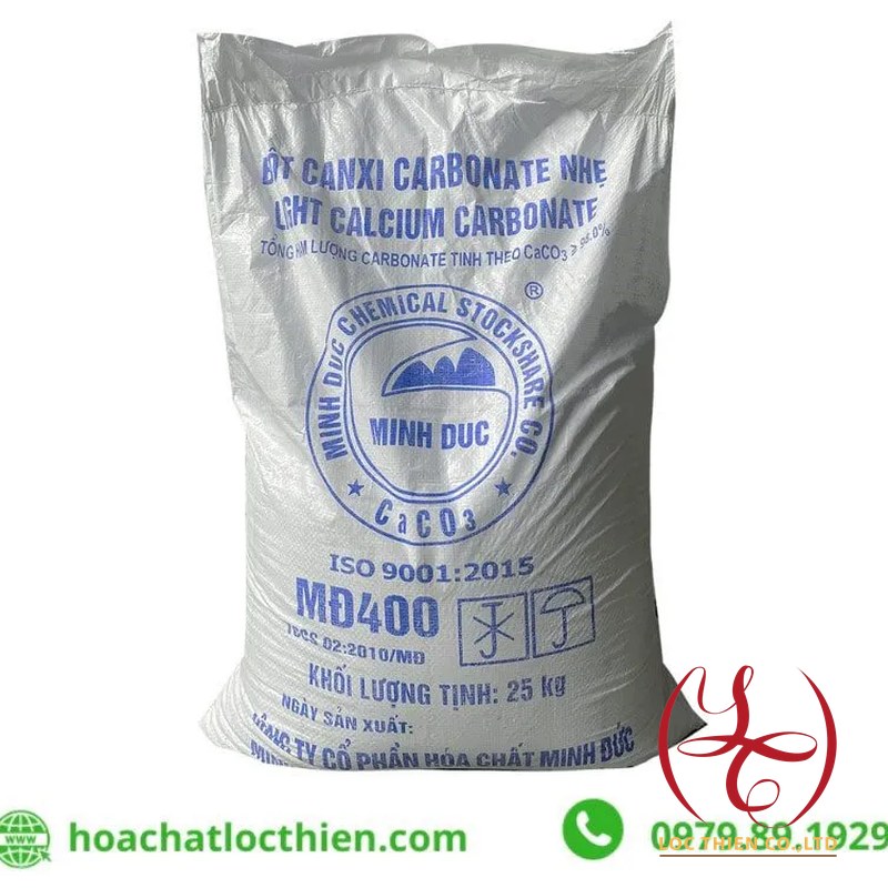 Bột Đ&aacute; CaCO3 Canxi Cacbonat &mdash; B&aacute;o Gi&aacute; | H&oacute;a Chất Lộc Thi&ecirc;n