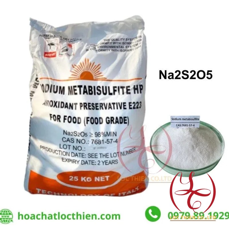 Sodium Metabisulfite Na2S2O5 — Báo Giá | Hóa Chất Lộc Thiên
